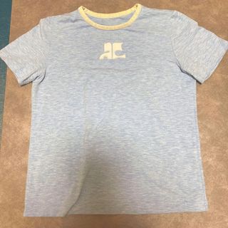 クレージュ(Courreges)のcourreges クレージュ 半袖tシャツ　スカイブルー(Tシャツ(半袖/袖なし))