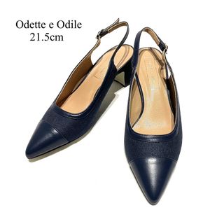 オデットエオディール(Odette e Odile)の《Odette e Odile》ストラップパンプス／21.5cm(ハイヒール/パンプス)