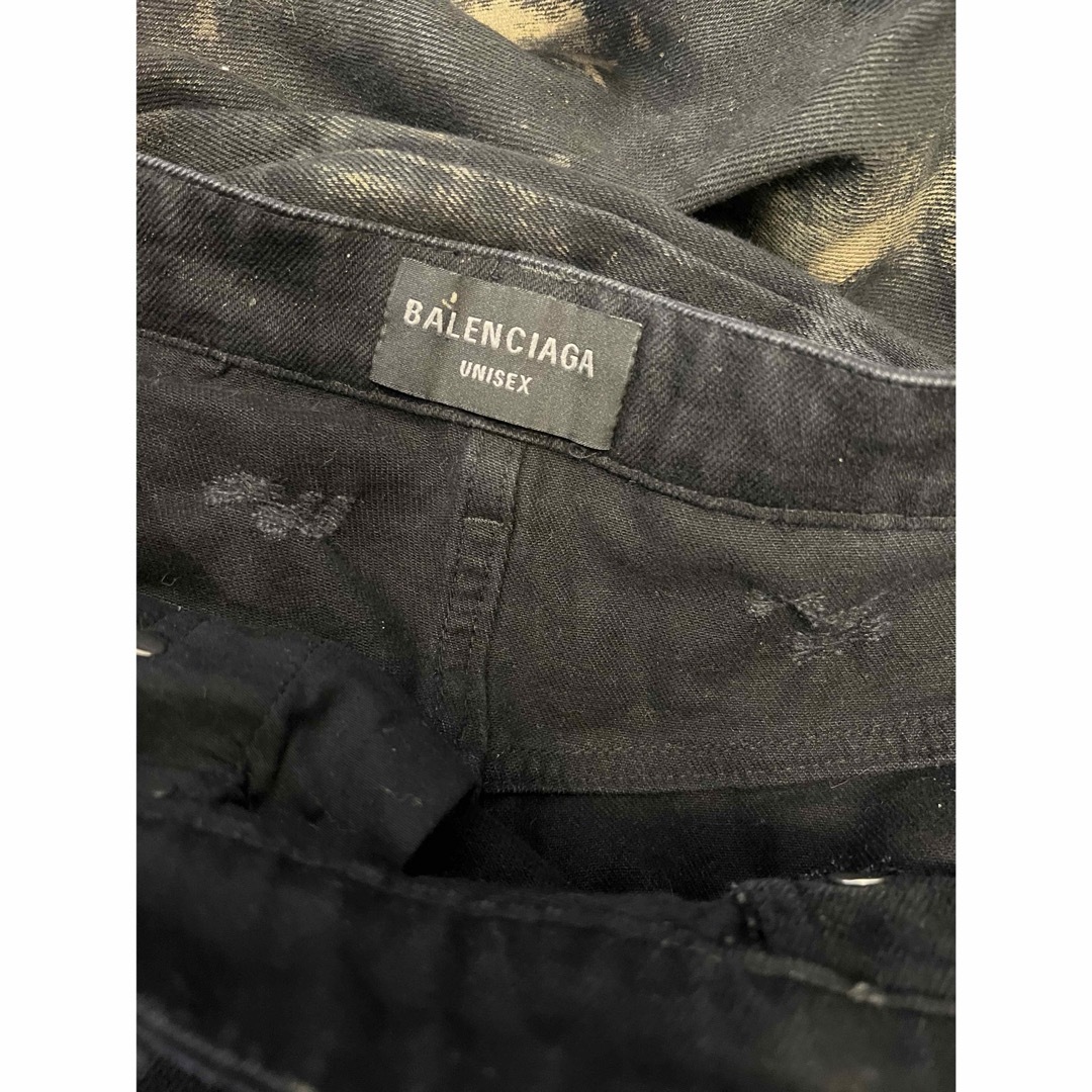 BALENCIAGA - BALENCIAGA SUPER DESTROYED BAGGY デニムの通販 BALENCIAGA - BALENCIAGA SUPER DESTROYED BAGGY デニムの通販