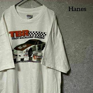 Hanes - Hanes ヘインズ Tシャツ 半袖 TBR レース カンザス州 XL