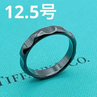 ティファニー(Tiffany & Co.)のTiffany & Co. リング　グルーブ　パロマピカソ　チタン　12.5号(リング(指輪))