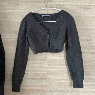 アレキサンダーワン(Alexander Wang)のalexander wang ショート丈 カーディガン XS(カーディガン)