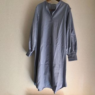 ショコラフィネローブ(chocol raffine robe)の新品　ショコラフィーネ　シャツワンピース(ひざ丈ワンピース)