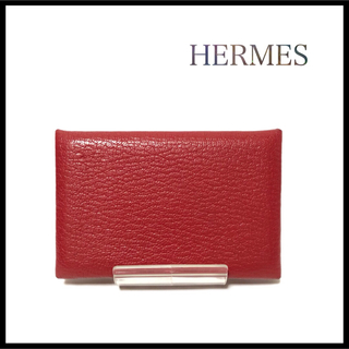 Hermes - 【美品】HERMES エルメス　ガルヴィ　カードケース　二つ折り