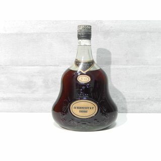 ヘネシー(ヘネシー)の【管KO0422】JAS Hennessy XO グリーンボトル 金キャップ(ブランデー)