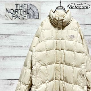 ザノースフェイス(THE NORTH FACE)のUSA規格90sノースフェイスヌプシジャケット ダウン600フィル アースカラー(ダウンジャケット)