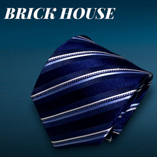 ネクタイ BRICK HOUSEネクタイ 絹100%ネクタイ ブリュクハウス(ネクタイ)