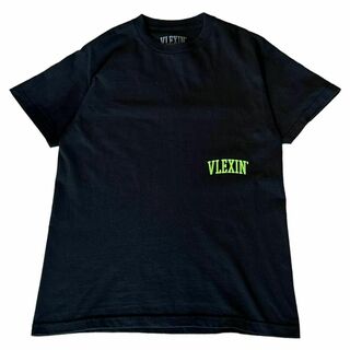 メキシコ製 VLEXIN' 半袖Tシャツ ブラック US古着 p88(Tシャツ/カットソー(半袖/袖なし))