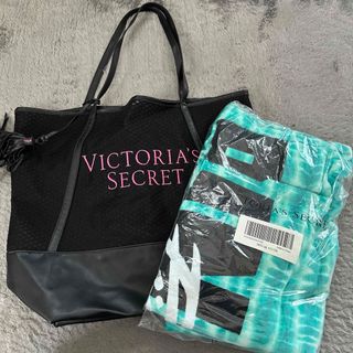 Victoria's Secret - Victoria secretビーチタオル新品＆美品大きめバッグセット