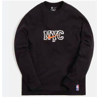 キス(KITH)の【美品】KITH × NIKE New York Knicks ロンT Tシャツ(Tシャツ/カットソー(七分/長袖))