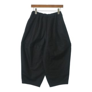 コムデギャルソン(COMME des GARCONS)のCOMME des GARCONS コムデギャルソン クロップドパンツ XS 黒 【古着】【中古】(クロップドパンツ)