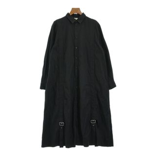 ノワールケイニノミヤ(noir kei ninomiya)のnoir kei ninomiya シャツワンピース M 黒系 【古着】【中古】(その他)