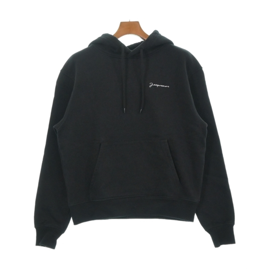 JACQUEMUS ジャックムス パーカー XS 黒 【古着】【中古】の通販 JACQUEMUS ジャックムス パーカー XS 黒 【古着】【中古】の通販