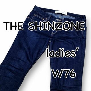 シンゾーン(Shinzone)のTHE SHINZONE ザシンゾーン ストレッチ 濃紺 サイズ36 デニム(デニム/ジーンズ)