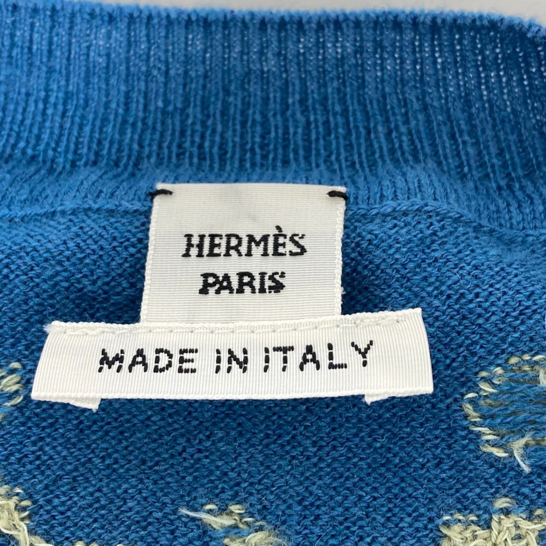 HERMES - エルメス HERMES ブリッドドゥガラ 半袖 トップス HERMES - エルメス HERMES ブリッドドゥガラ 半袖 トップス