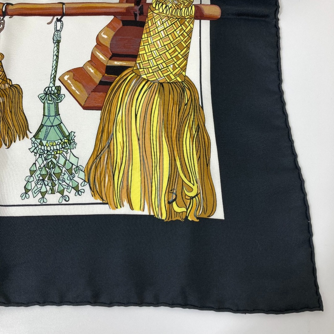 HERMES - エルメス HERMES カレ90 Pasementerie 紐飾り スカーフ HERMES - エルメス HERMES カレ90 Pasementerie 紐飾り スカーフ