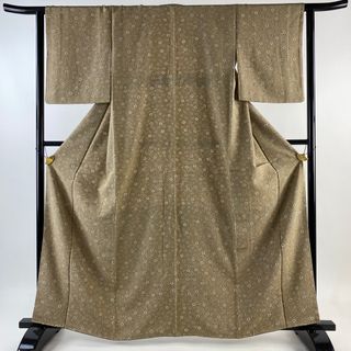 小紋 身丈163.5cm 裄丈64cm 正絹 美品 優品 【中古】(着物)