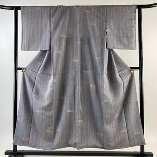 小紋 身丈154cm 裄丈62cm 正絹 優品 【中古】(着物)