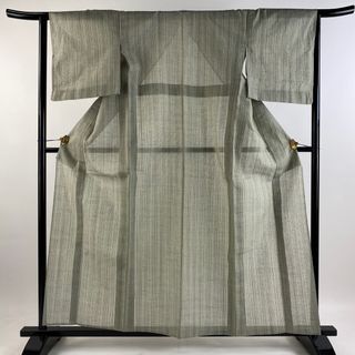 紬 身丈159cm 裄丈63cm 正絹 美品 優品 【中古】(着物)