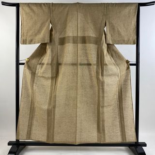 紬 身丈156.5cm 裄丈63cm 正絹 美品 優品 【中古】(着物)