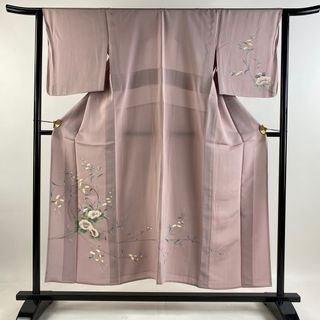 訪問着 身丈150cm 裄丈63.5cm 正絹 優品 【中古】(着物)