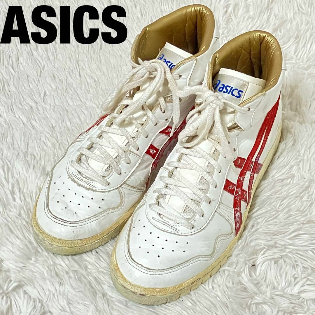 asics JAPAN L TBF707 アシックス ジャパン L レザー レッド