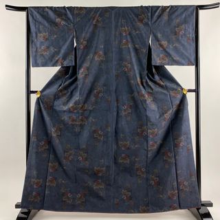 大島紬 身丈164cm 裄丈65.5cm 正絹 美品 秀品 【中古】(着物)