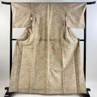 紬 身丈165cm 裄丈66.5cm 正絹 優品 【中古】(着物)