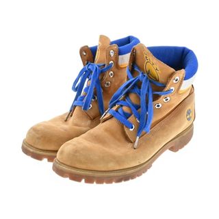 ティンバーランド(Timberland)のTimber Land ティンバーランド ブーツ 29cm 茶x青x白 【古着】【中古】(ブーツ)