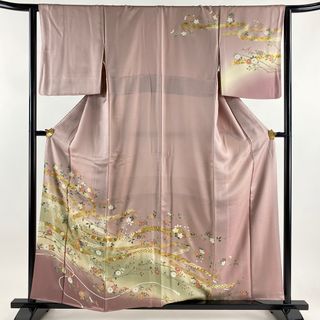 訪問着 身丈158.5cm 裄丈64.5cm 正絹 秀品 【中古】(着物)