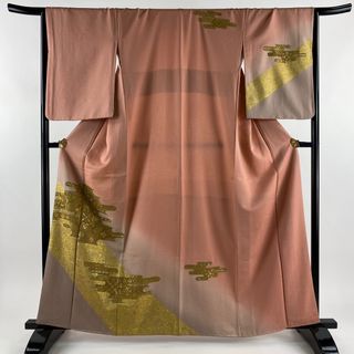 訪問着 身丈160.5cm 裄丈65.5cm 正絹 美品 名品 【中古】(着物)