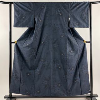 大島紬 身丈157.5cm 裄丈62cm 正絹 秀品 【中古】(着物)