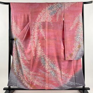 振袖 身丈156.5cm 裄丈64.5cm 正絹 美品 逸品 【中古】(着物)