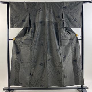 小紋 身丈156cm 裄丈65cm 正絹 美品 名品 【中古】