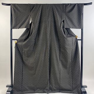 紬 身丈173cm 裄丈70cm 正絹 名品 【中古】