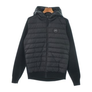 カナダグース(CANADA GOOSE)のCANADA GOOSE カナダグース ブルゾン L 黒 【古着】【中古】(その他)