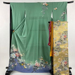 振袖 身丈167.5cm 裄丈67cm 正絹 美品 秀品 【中古】(着物)