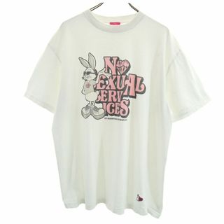 エフアールツー(#FR2)のエフアールツー ファッキンラビッツ プリント 半袖 Tシャツ ホワイト FR2 メンズ(Tシャツ/カットソー(半袖/袖なし))