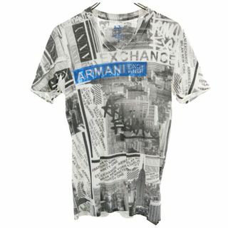 アルマーニエクスチェンジ(ARMANI EXCHANGE)の未使用 アルマーニエクスチェンジ 半袖 Tシャツ XS ホワイト ARMANI EXCHANGE メンズ(Tシャツ/カットソー(半袖/袖なし))