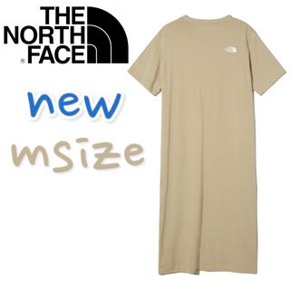 ザノースフェイス(THE NORTH FACE)のTHE NORTH FACE　ノースフェイス　新品　ワンピース　膝下丈　半袖M(ロングワンピース/マキシワンピース)