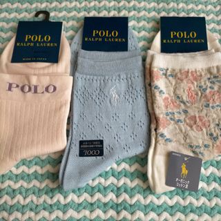 ラルフローレン(Ralph Lauren)のRALPH LAUREN　レディースソックス　２３ー２４　２３ー２５(ソックス)