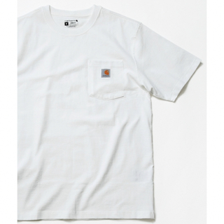 カーハート(carhartt)の白L カーハート　carharttwip k87 ポケット　Tシャツ(Tシャツ/カットソー(半袖/袖なし))