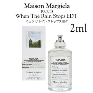 マルタンマルジェラ(Maison Martin Margiela)のメゾンマルジェラ　レプリカ　ウェンザレインストップス　2ml (ユニセックス)