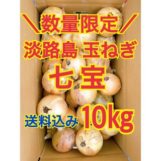 淡路島 玉ねぎ 玉葱 10kg 送料込み 農家直送 南あわじ 七宝(野菜)