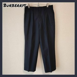 BURBERRY - Burberrys バーバリーズ　スラックス　パンツ　紺　ネイビー モヘア混