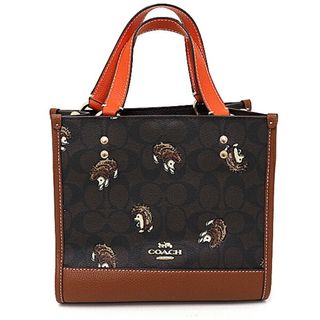 コーチ(COACH)のコーチ COACH アウトレット ハリネズミトートバッグ CC769 シグネチャー 肩掛け 斜め掛け 2WAY 【中古】Sランク(その他)