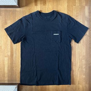 パタゴニア(patagonia)のパタゴニア　patagonia　ポケットTシャツ  ブラック(Tシャツ/カットソー(半袖/袖なし))