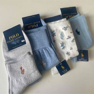 ポロラルフローレン(POLO RALPH LAUREN)の165 ポロ　ラルフローレン　靴下　ショートソックス　ブランド　レディース　婦人(ソックス)