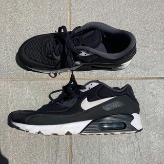 ナイキ(NIKE)のナイキ NIKE AIR MAX 90 ULTRA SE ブラック　27.5(スニーカー)