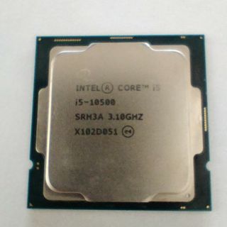 インテル(intel)のcore i5 10500 中古動作確認済(PCパーツ)